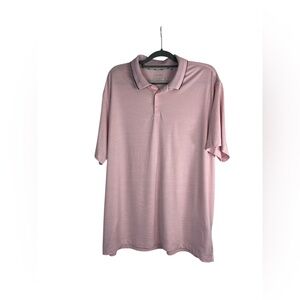 Walter Hagen‎ Golf Polo Shirt Men’s XXL Pink Performance Athletic Fit breathable